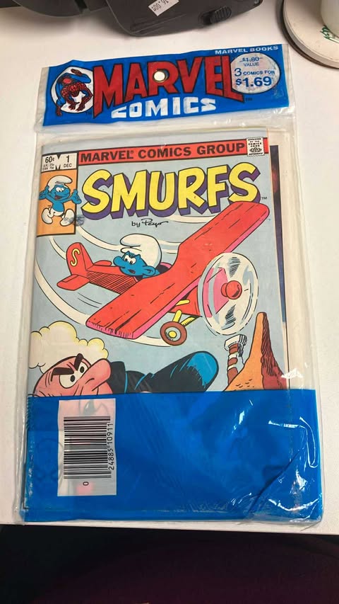 Smurfs #1-3 Marvel Comics Sealed 3-Pack (1982) | 1st Prints | Vintage Marvel