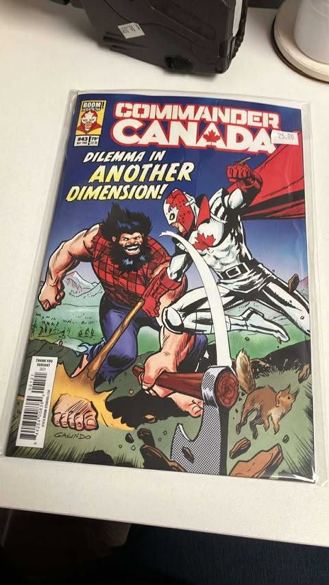 Commander Canada #43 Thank you variant