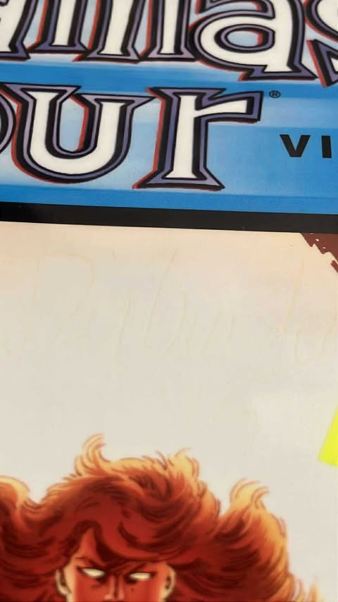 Fantastic Four Visionaries signed by Joe Rubinstein