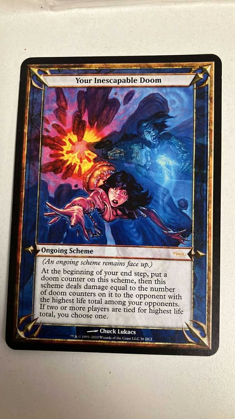 "Your Inescapable Doom" Archenemy card