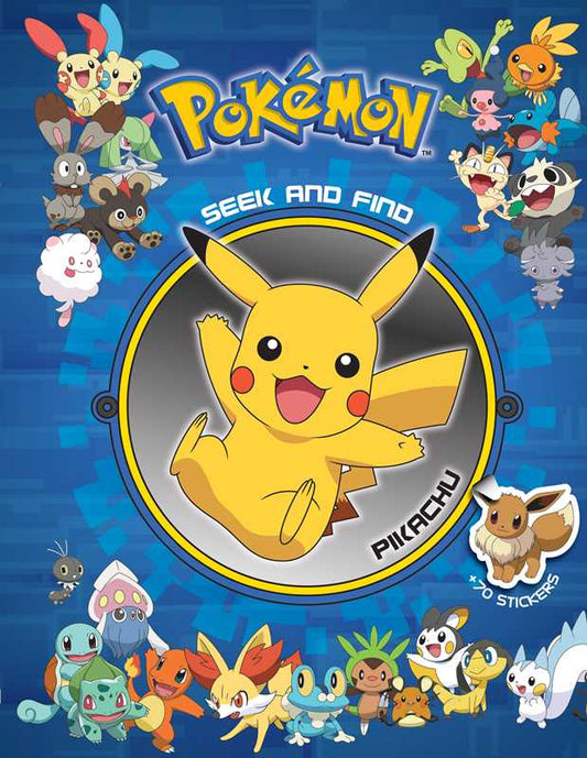 Pokémon Seek and Find: Pikachu by Viz_Unknown
