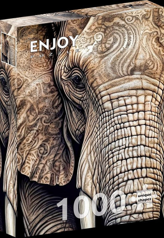 Ancestral Patterns - 1000 Piece Jigsaw Puzzle by Enjoy