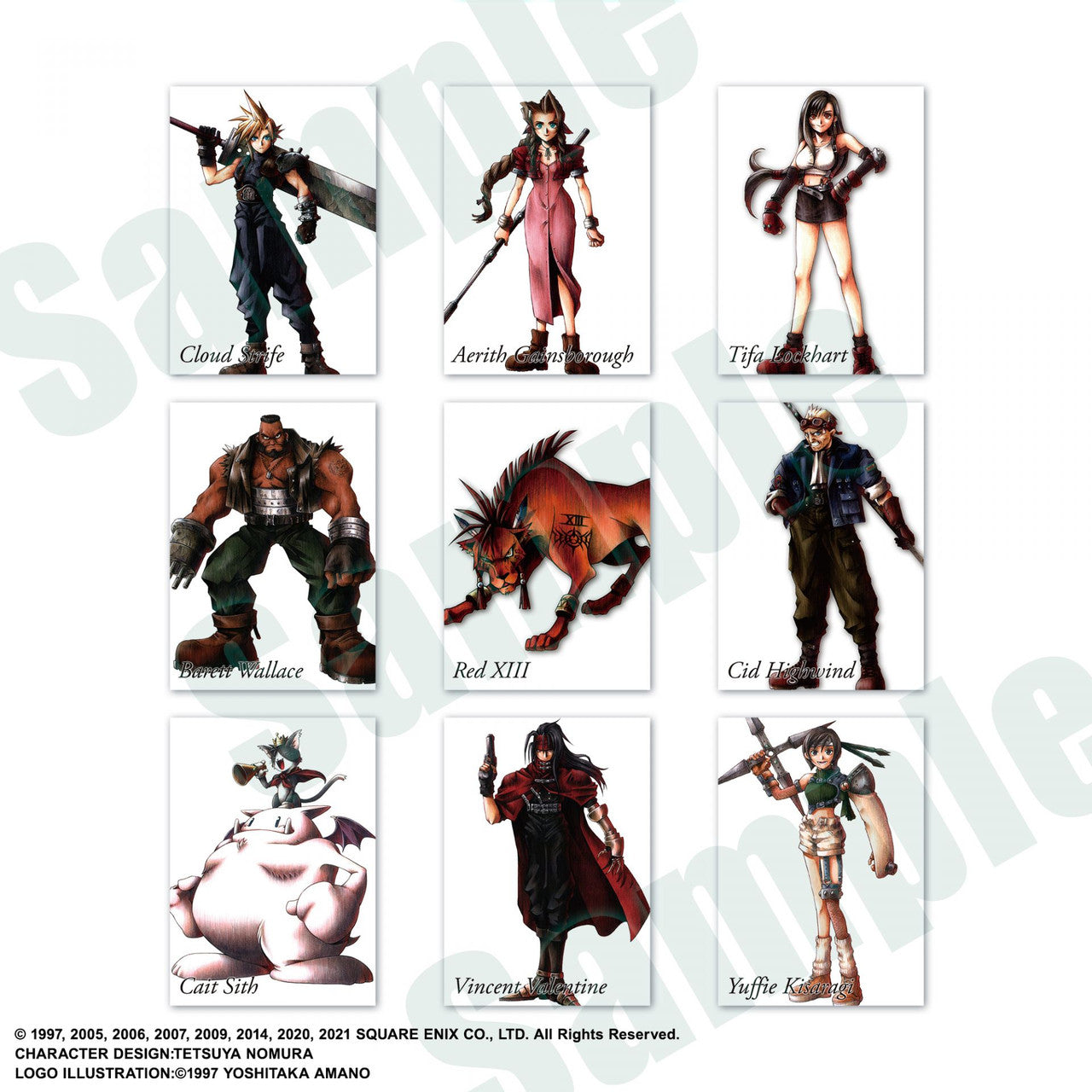 FINAL FANTASY VII ANNIVERSARY ART MUSEUM DIGITAL CARD PLUS (DISPLAY) ENGLISH VER.