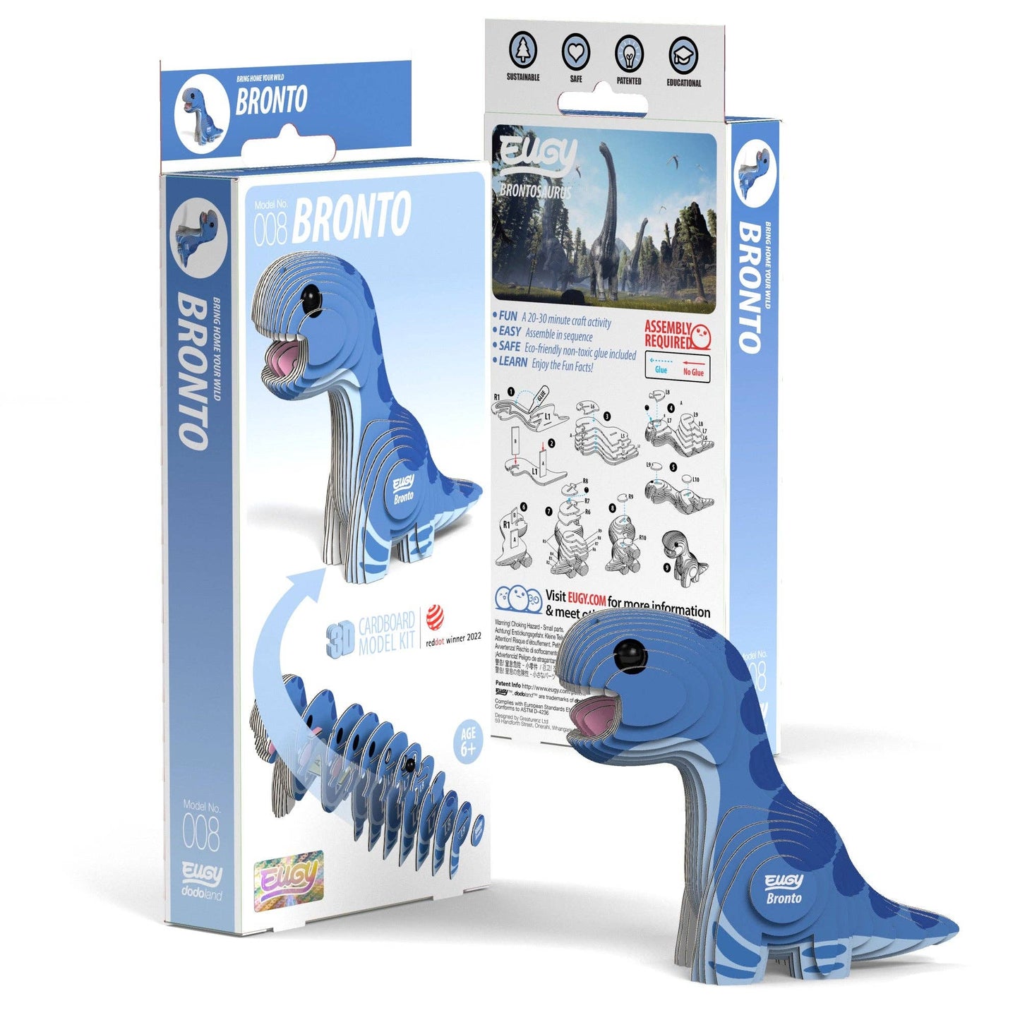 EUGY Bronto 3D Puzzle