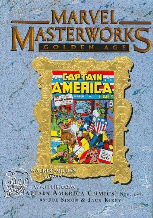 Marvel Masterworks Golden Age Captain America TPB Volume 01 Direct Market Variant Edition 43