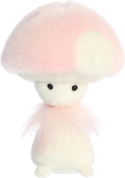 Aurora® Vibrant Fungi Friends™ Pretty Blush Stuffed Animal - Unique Design - Loveable Companions - Pink 9 Inches
