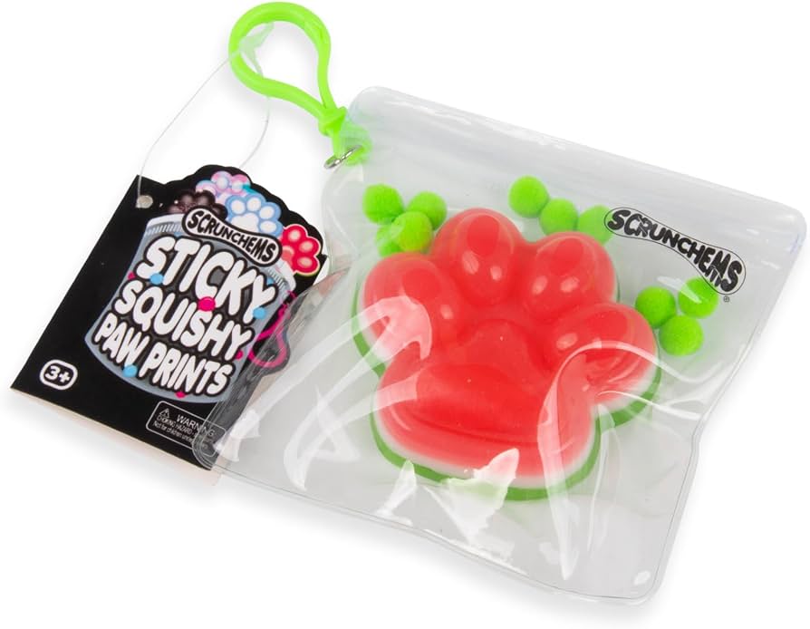 Scrunchems Squishy Paw Prints