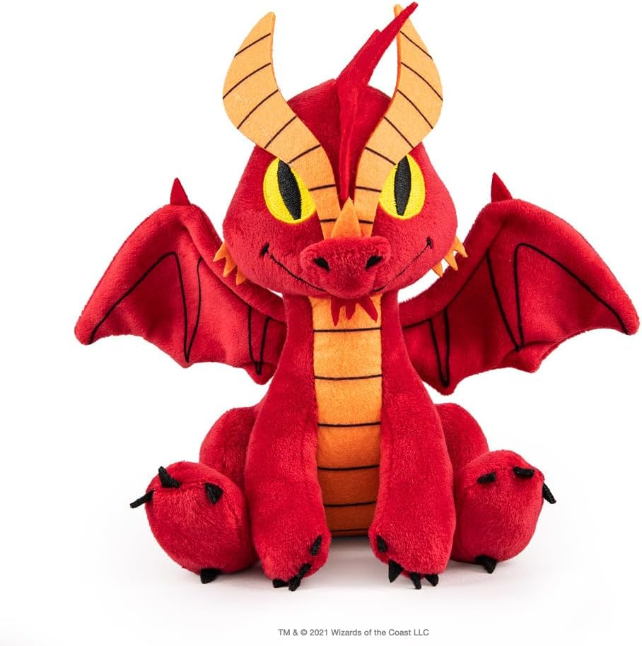 Kidrobot Phunny Plush - D&D Red Dragon Toy, 8 inches