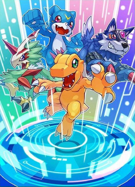 Digimon Card sleeves 2025 set 1