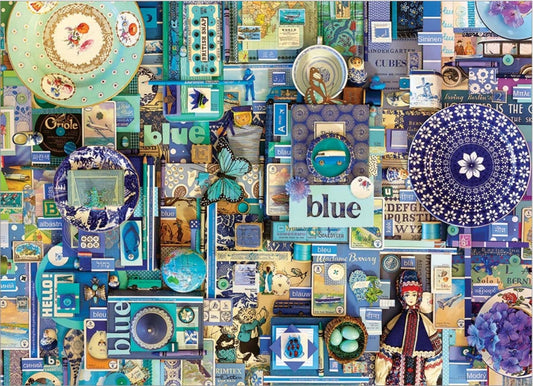 Blue - 1000 Piece Jigsaw Puzzle