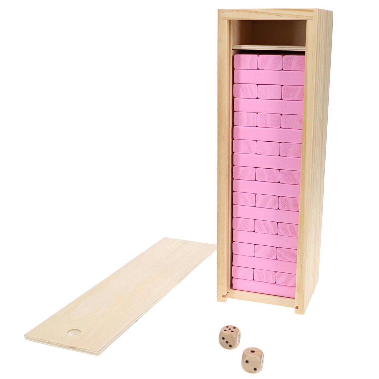 Wood Block Stacking Tower 12 Inch