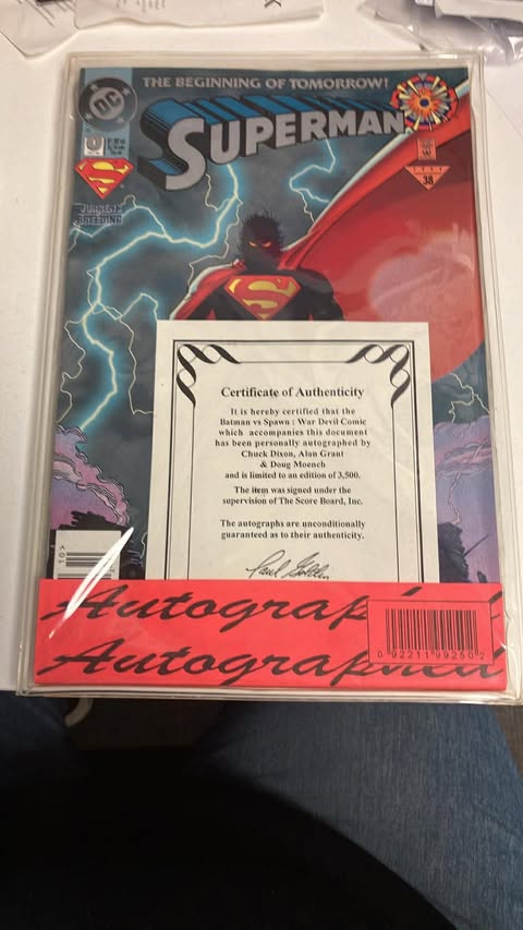 Batman vs. Spawn: War Devil (Signed)