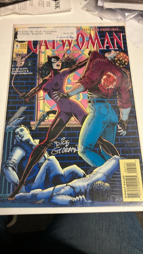 Catwoman #5 Autographed