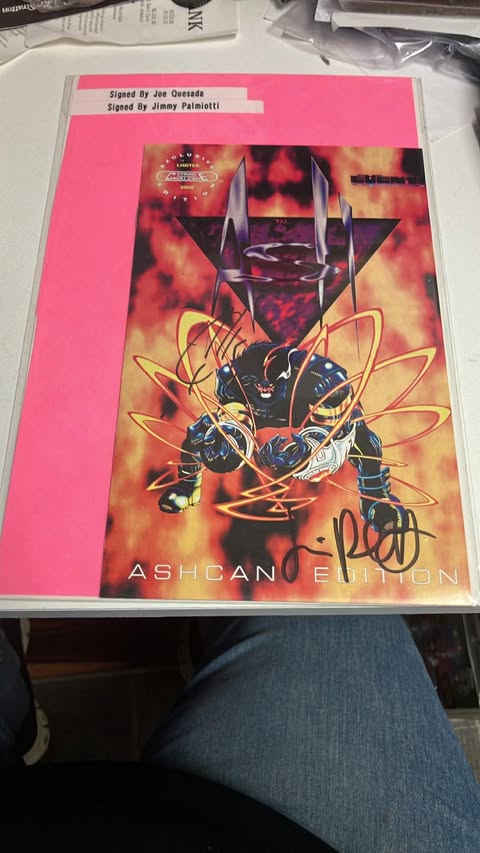 Ash ashcan Edition autographed