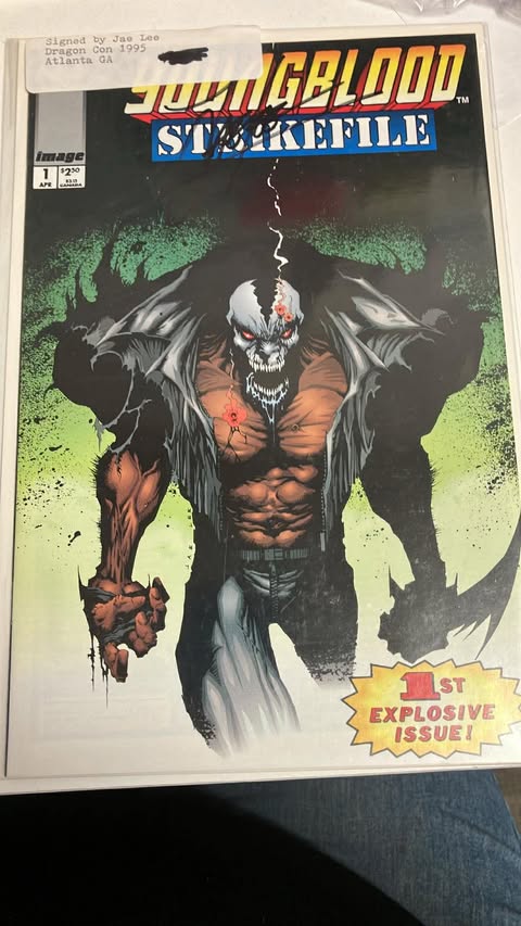 Youngblood Strikefile #1 Autographed