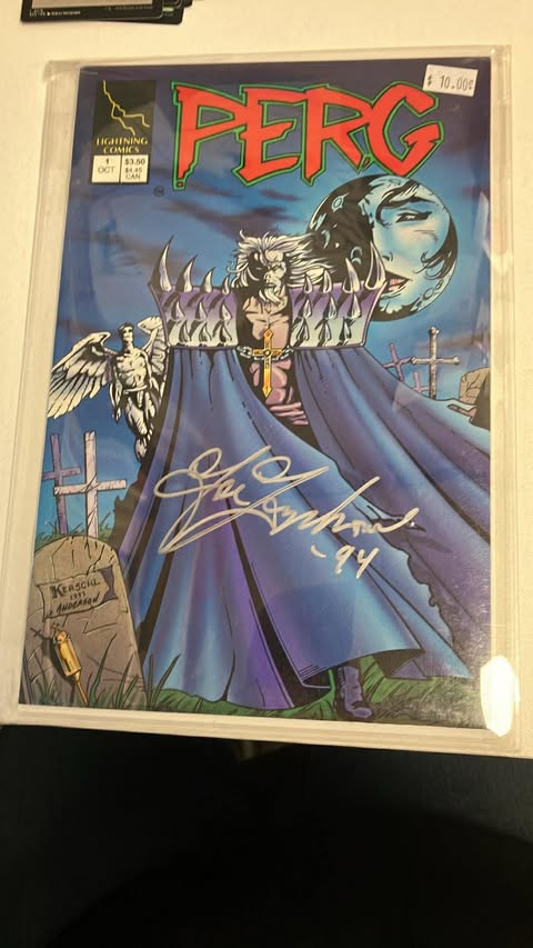Perg #1 Autographed