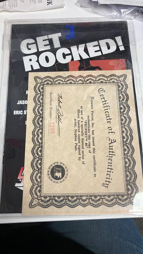 Prophet #6 Autographed