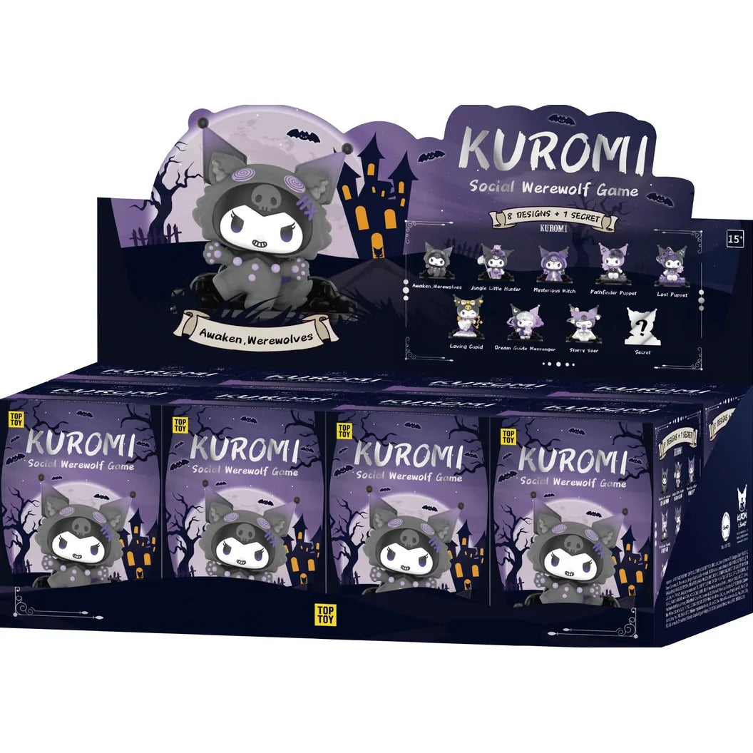 Kuromi Social Game Series Werewolves of Miller's Hollow Figures Blind Box
