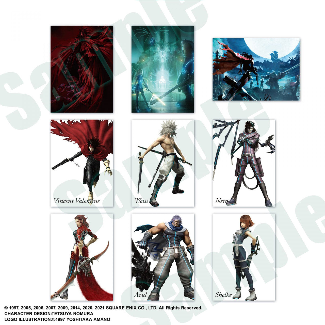 FINAL FANTASY VII ANNIVERSARY ART MUSEUM DIGITAL CARD PLUS (DISPLAY) ENGLISH VER.