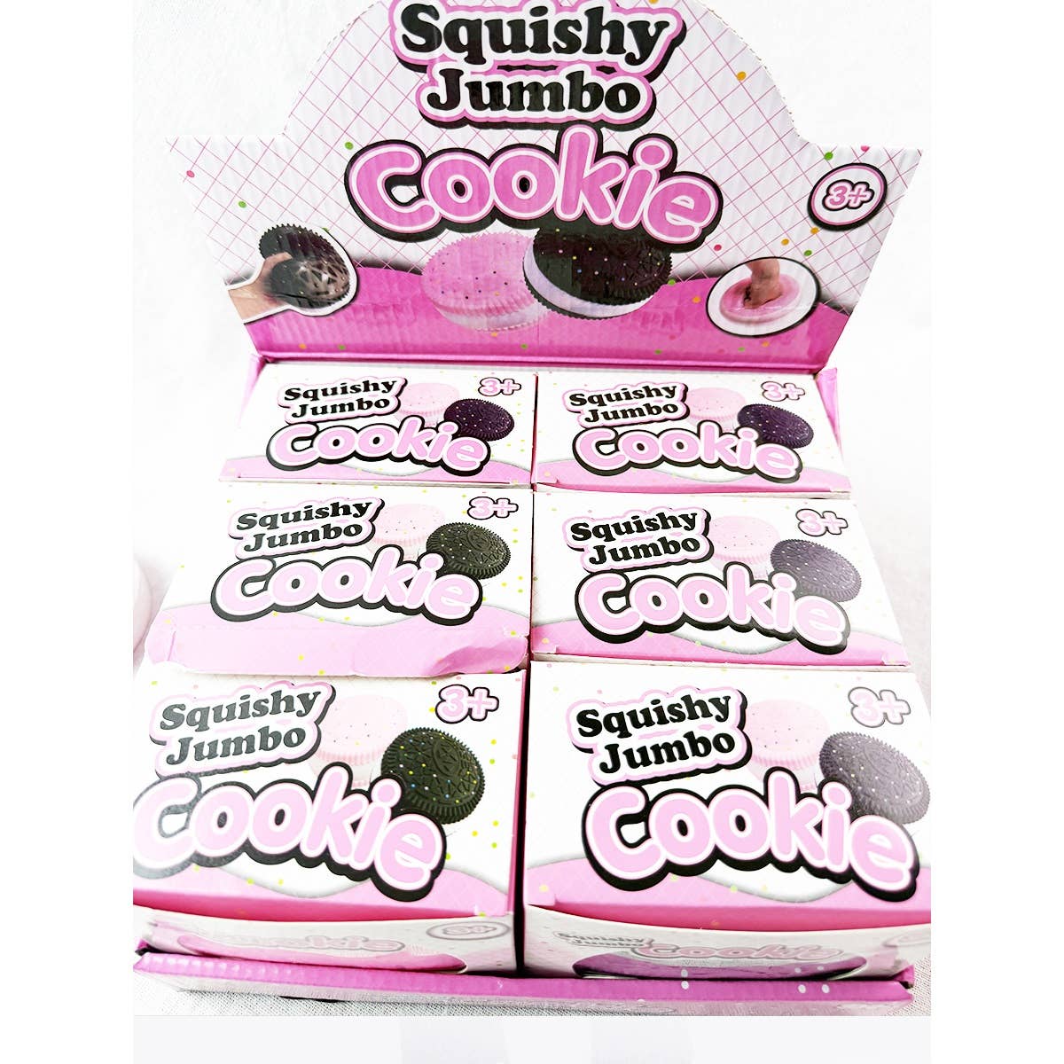 Large Sandwich Cookie Flour Stress Release Squishy Toy