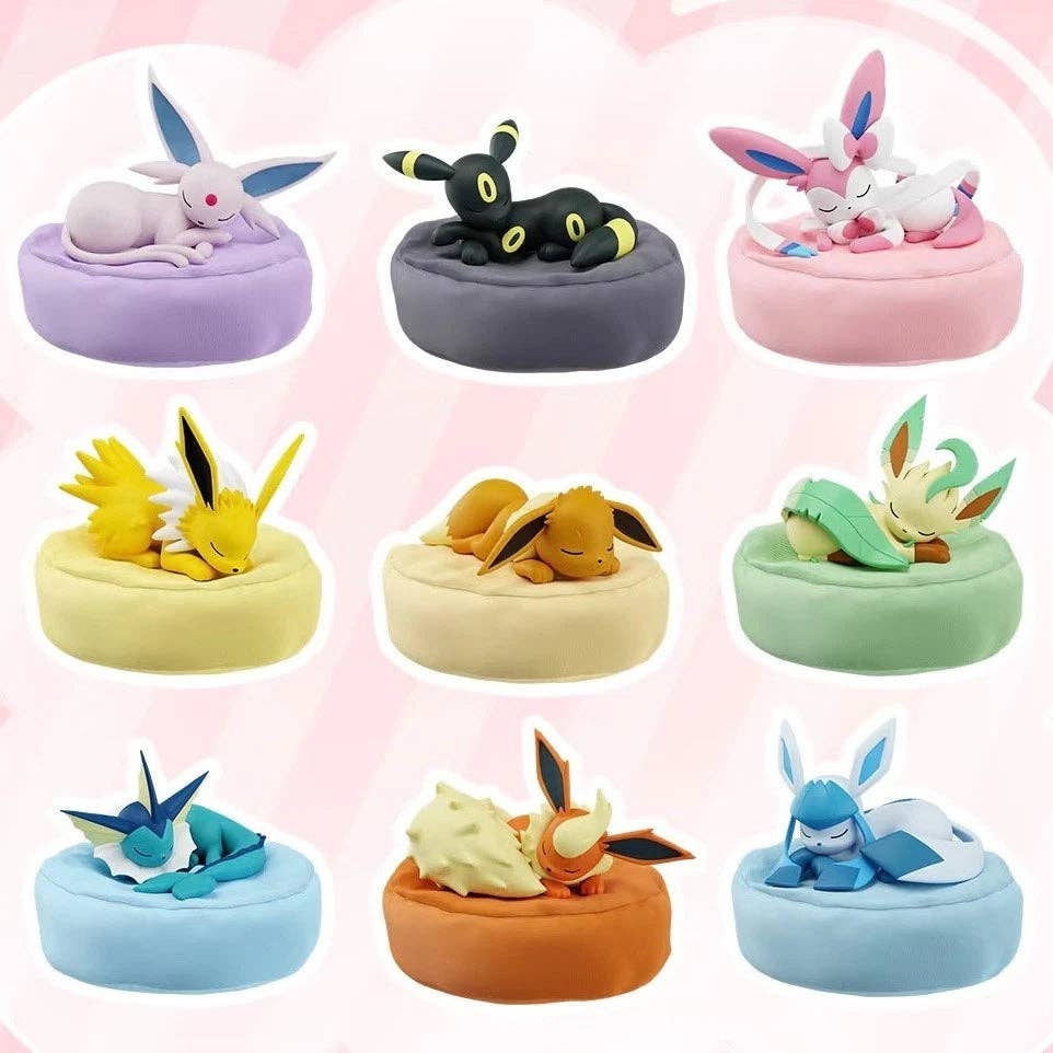 HOLLYBOX Pokemon Sleeping Eeveelutions Blind Box Figure