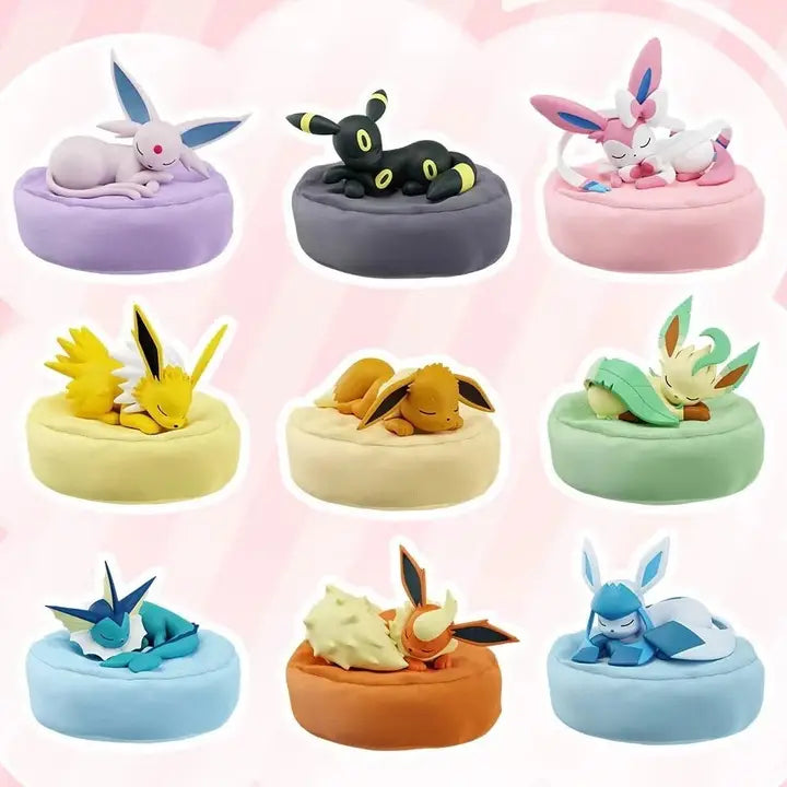 Pokemon Sleeping Eeveelutions Blind Box Figure