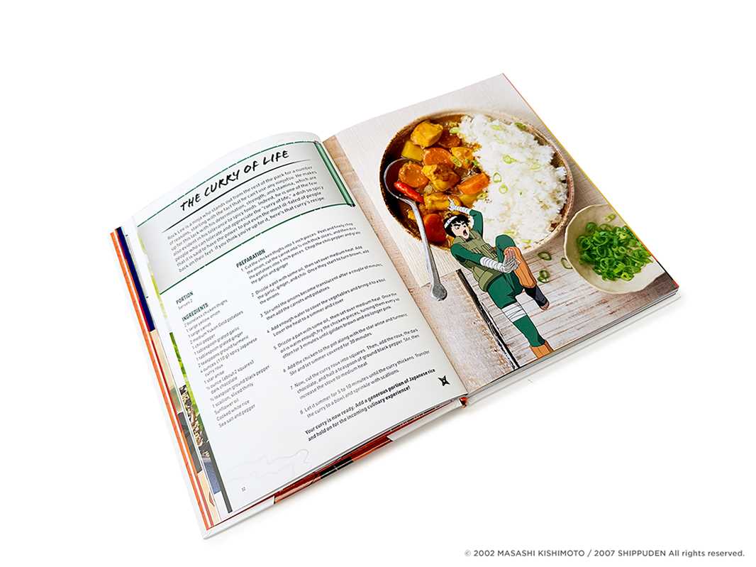 Naruto Shippuden: The Official Cookbook by Sanae