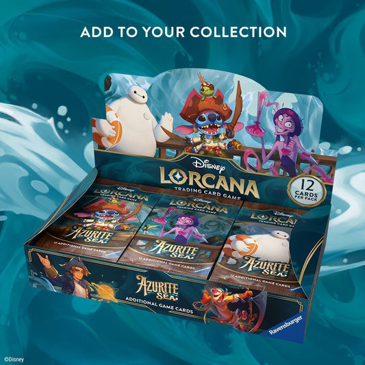 Disney Lorcana Azurite Sea Booster Box