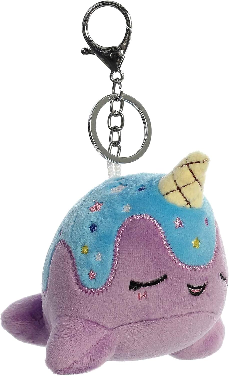 Aurora - Tasty Peach - 4" Blue Moon Nomwhal Clip-On