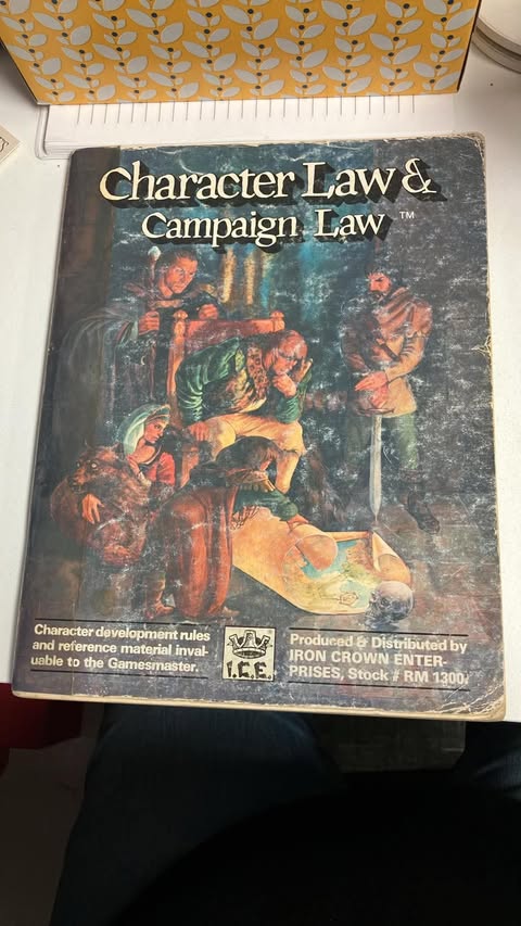 Character Law & Campaign Law