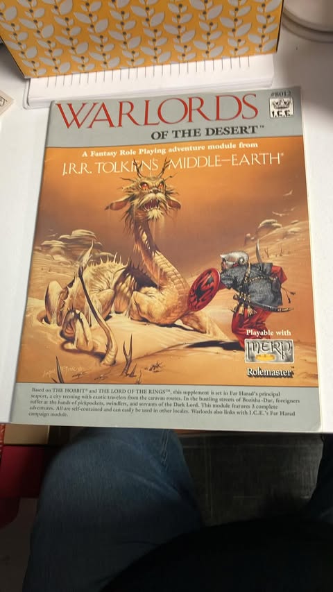 Warlords of the Desert RPG