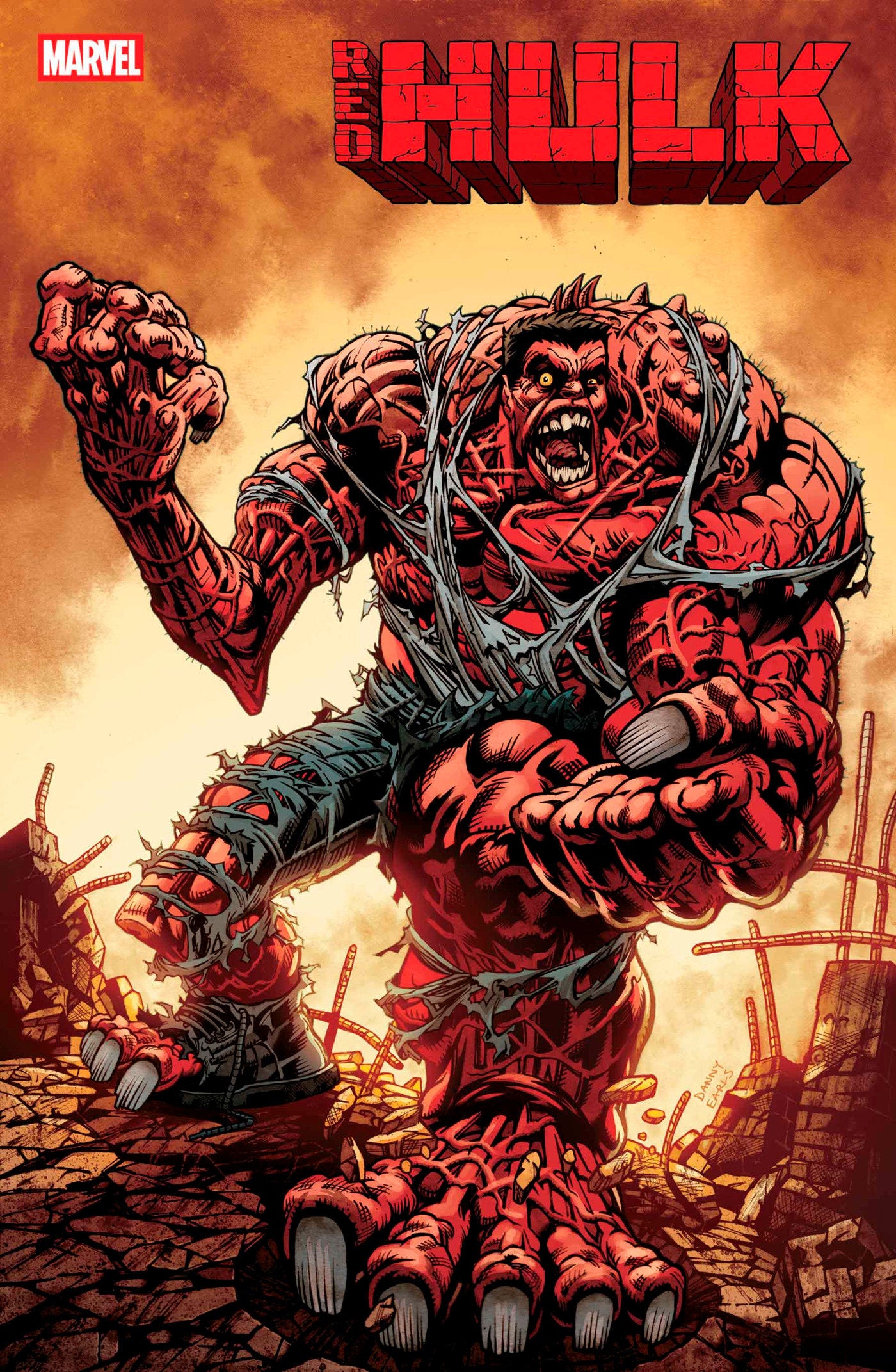 Red Hulk #5 Danny Earls Variant [Doom]