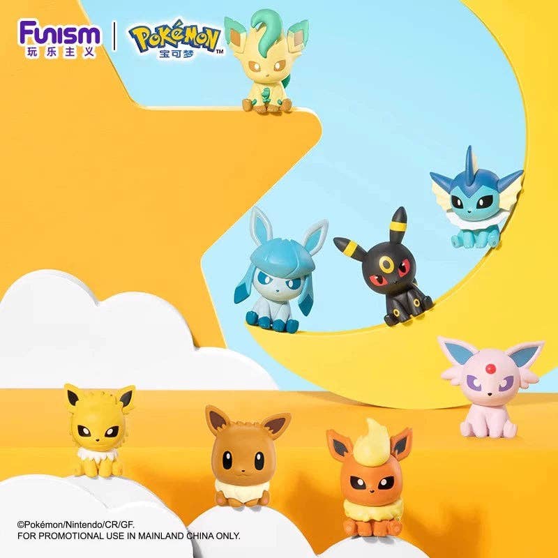 Funism Nintendo Pokemon Eeveelutions Palmsize Wonders Series Vol.2 Blind Box Figure