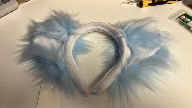 Pawstar Fluffy Mew Ear Headband