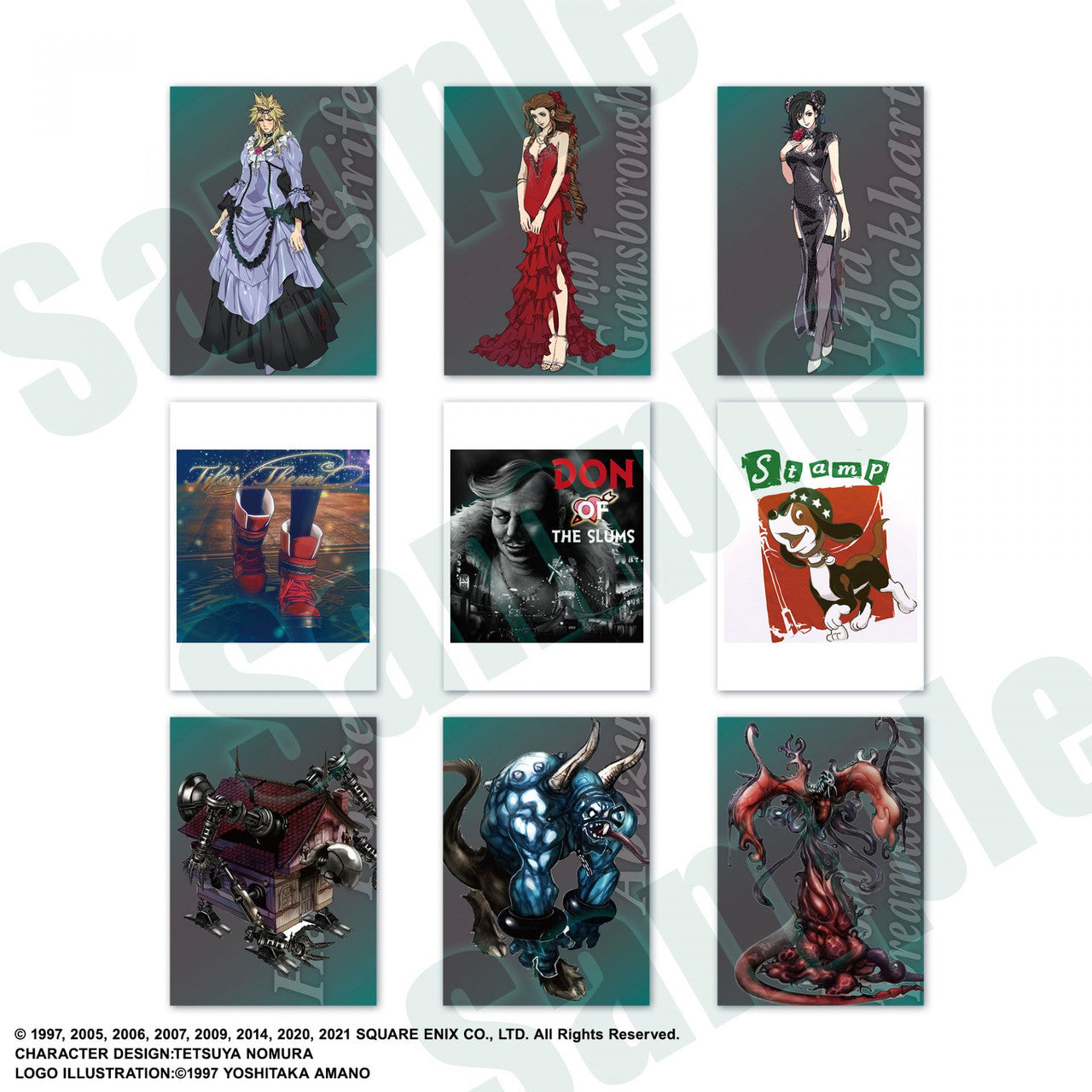 FINAL FANTASY VII ANNIVERSARY ART MUSEUM DIGITAL CARD PLUS (DISPLAY) ENGLISH VER.