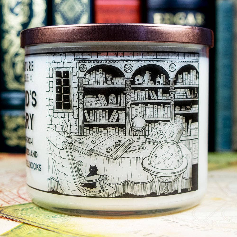 Wizard's Library Gaming Candle
