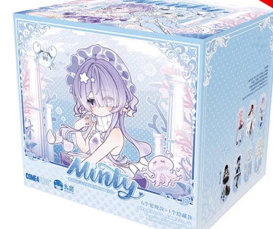 Come4Arts Minty Ocean Gem BJD Doll Blind Box 8 Inch
