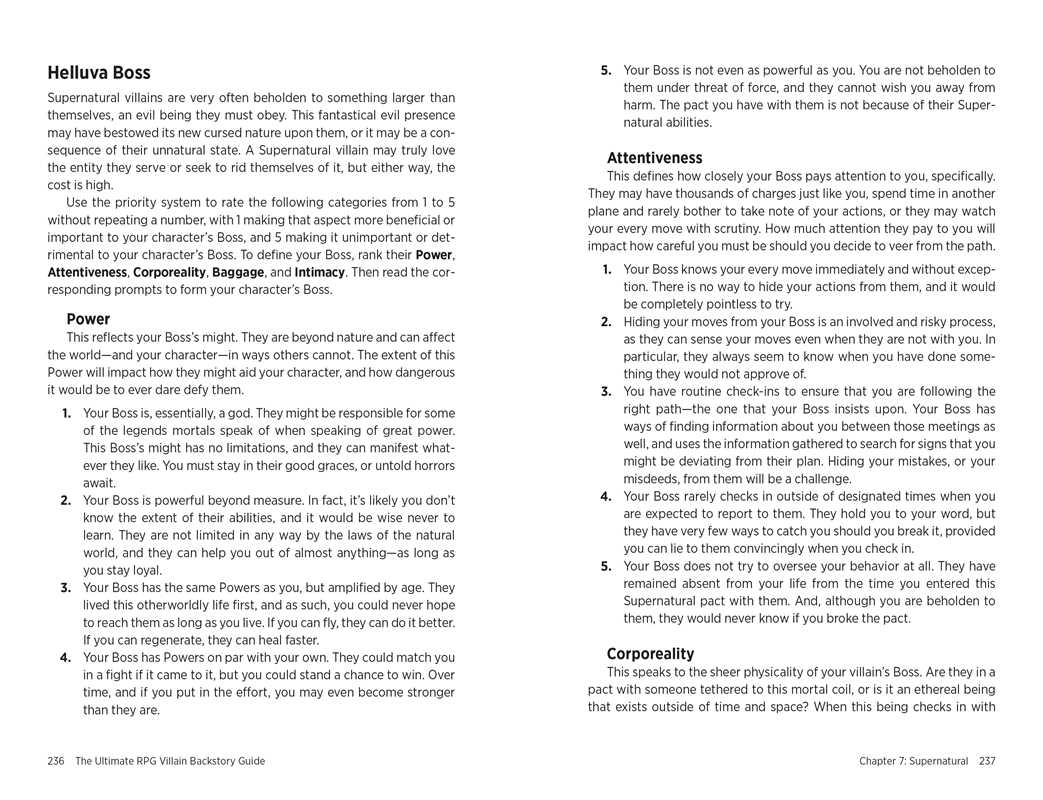 Ultimate RPG Villain Backstory Guide by James D’Amato