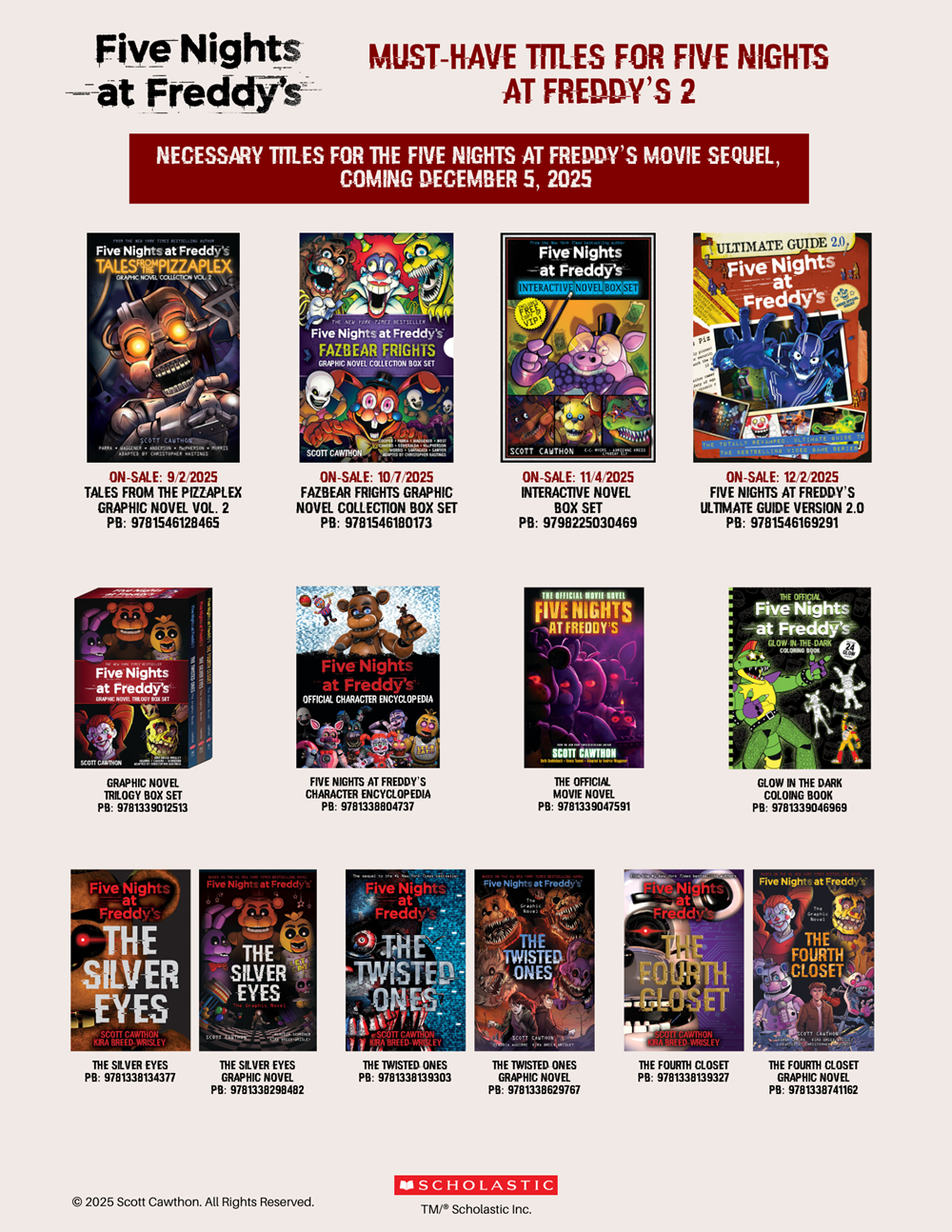 Five Nights At Freddy's Graphic Novel Trilogy Box Set