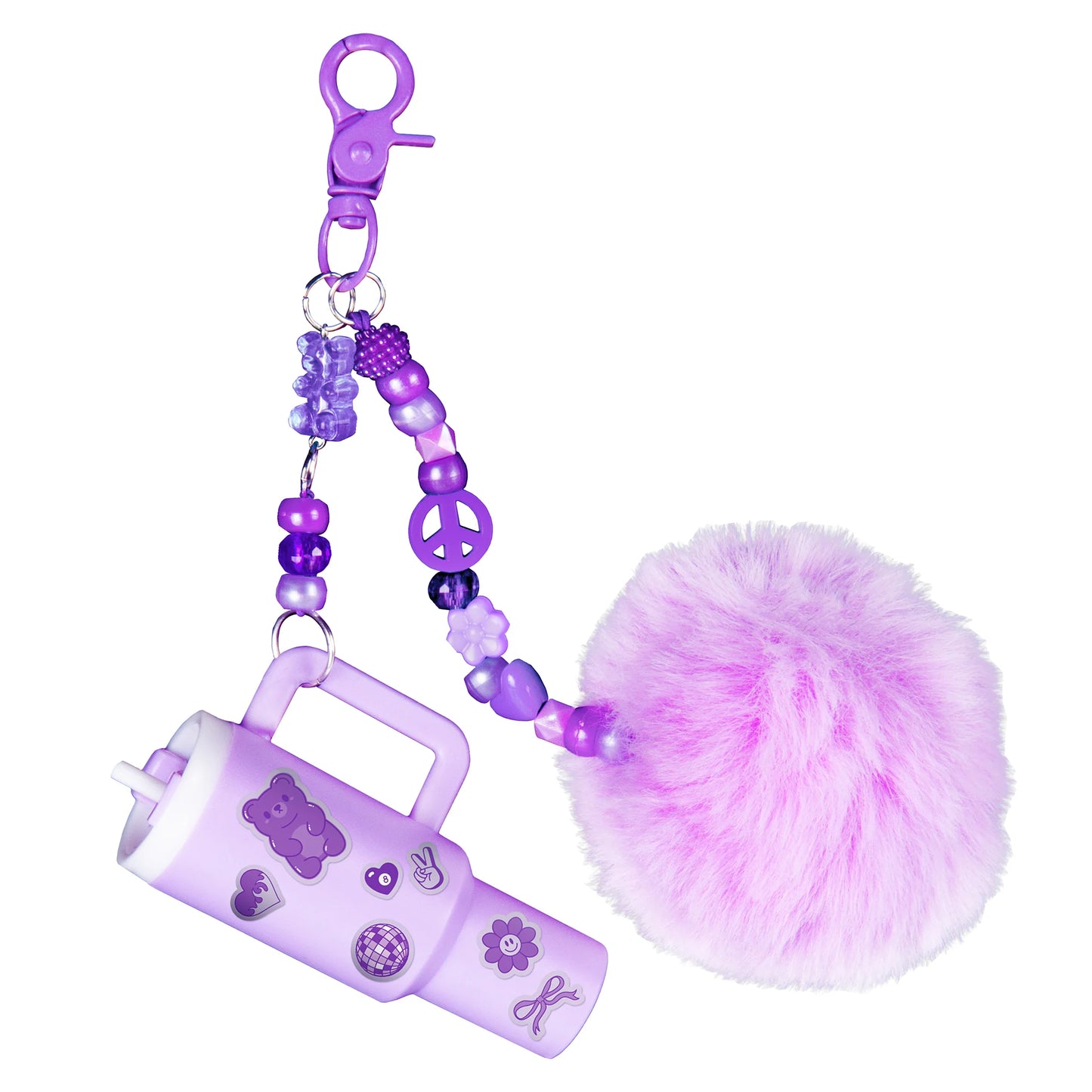 CRAFT.CESSORIES Pom Pom Bag Charm Assortment