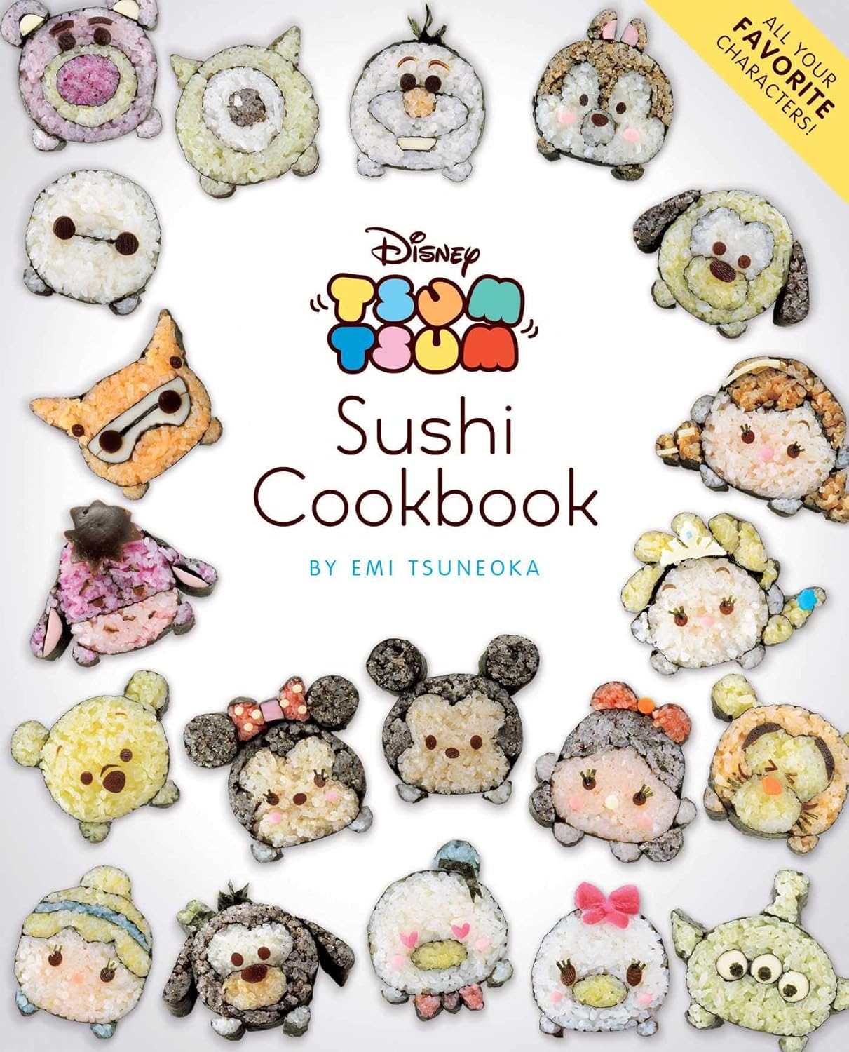 Disney "Tsum Tsum" Sushi Cookbook