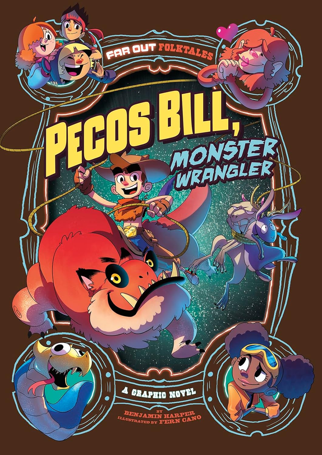 Pecos Bill, Monster Wrangler: A Graphic Novel