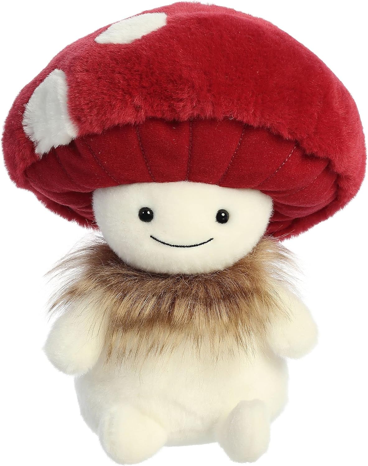 Aurora® Enchanting Mythical Creatures Agaric The Shroom Fairy™ Stuffed Animal - Magical Adventures - Endless Play - White 9 Inches
