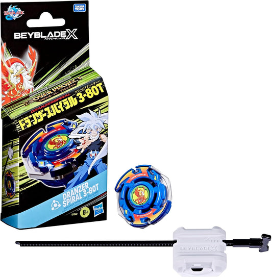 Beyblade X X-Over Project Dranzer Spiral 3-80T Starter Pack Set