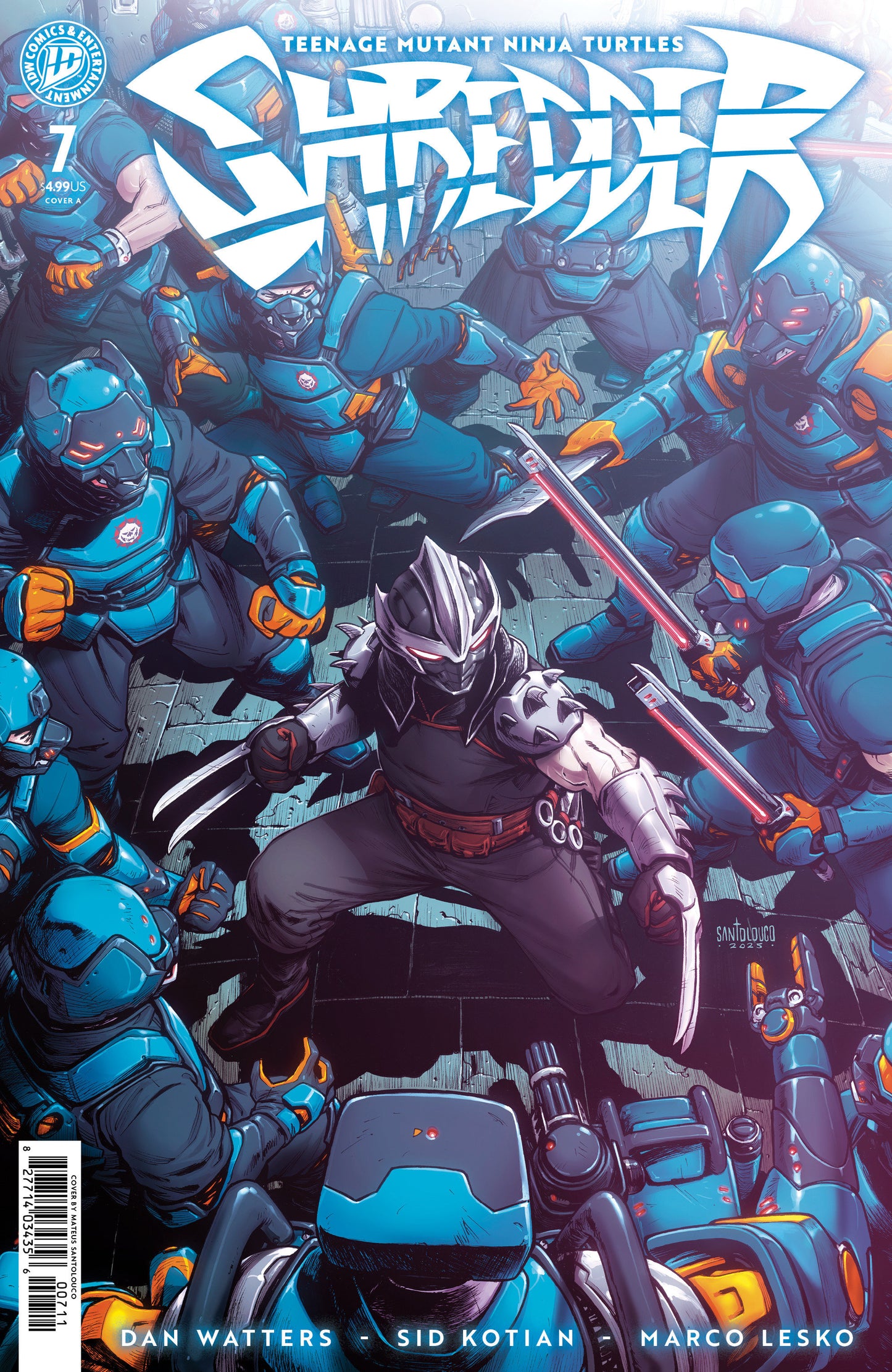 Teenage Mutant Ninja Turtles: Shredder #7 Cover A PUll