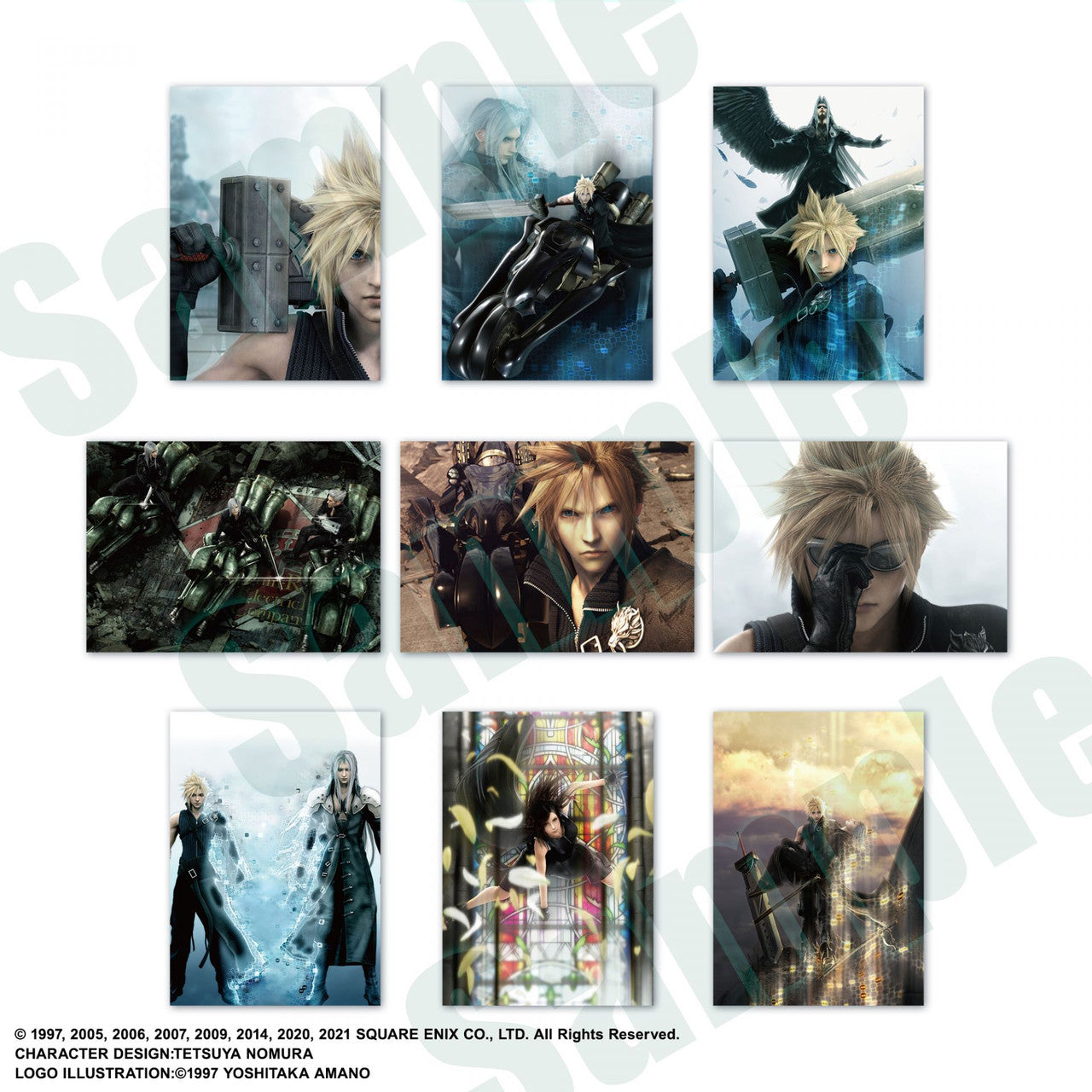 FINAL FANTASY VII ANNIVERSARY ART MUSEUM DIGITAL CARD PLUS (DISPLAY) ENGLISH VER.