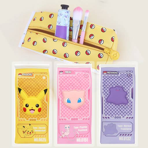 Pokémon Milk Carton Pack -Style Multi Pouch Pencil Case