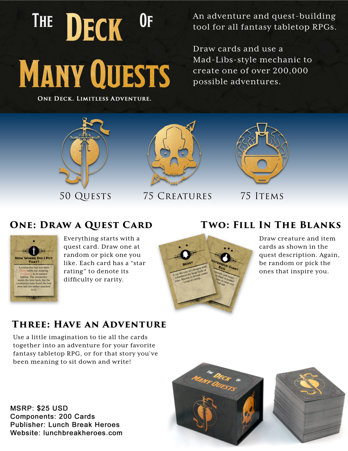 The Deck of Many Quests