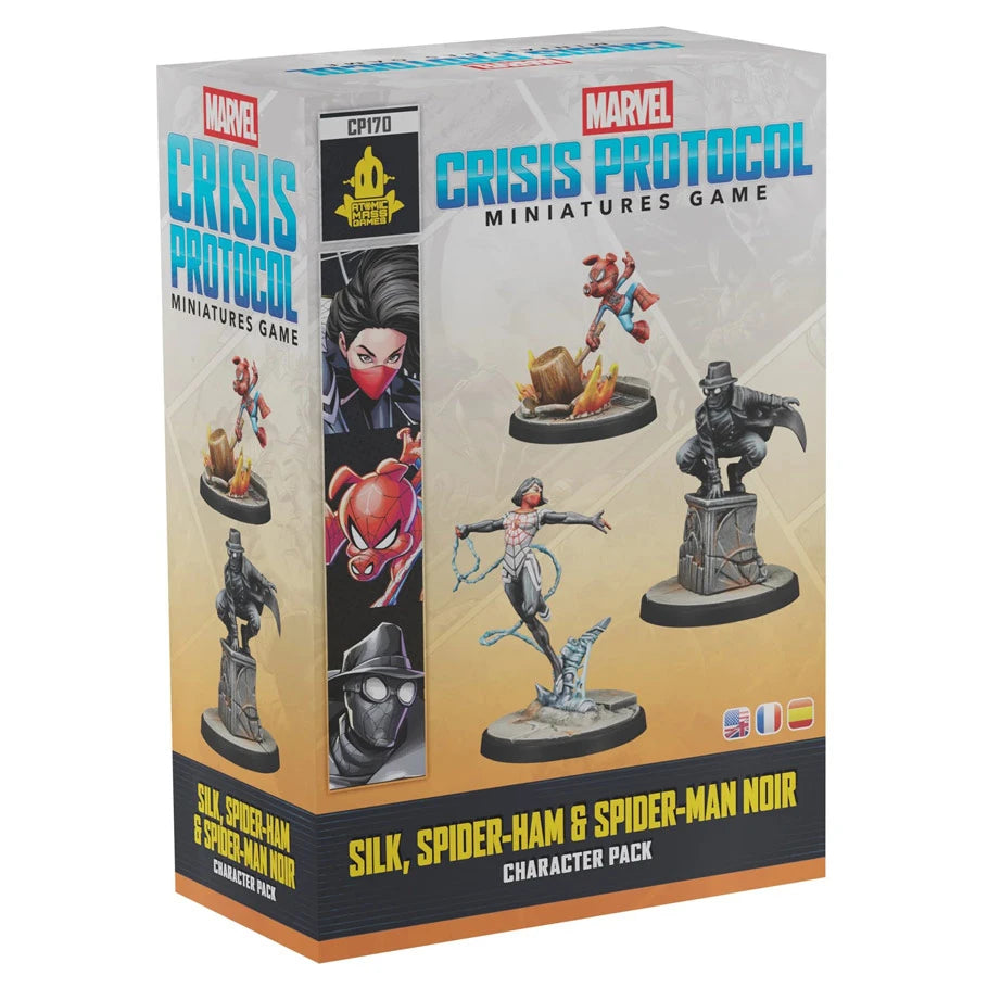 Marvel Crisis Protocol: Silk, Spider-Ham & Spider-Man Noir