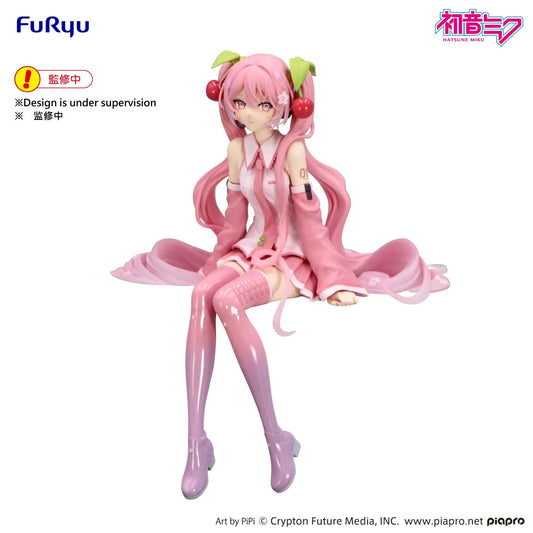 Hatsune Miku Noodle Stopper Figure Sakura Miku